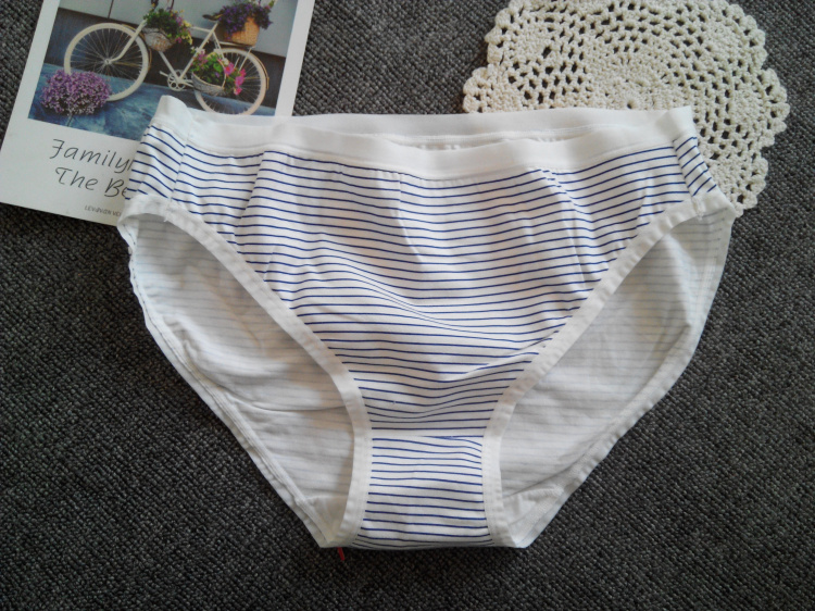 外贸法国单女士纯棉斤高开叉内裤