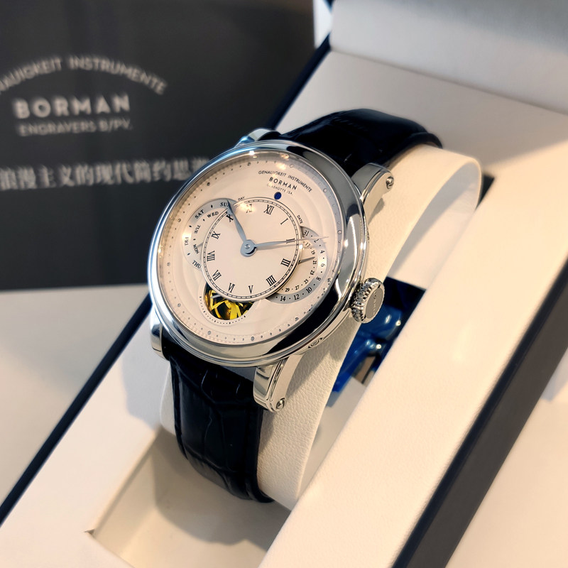 柏曼镂空手表男潮全自动机械表防水大表盘2020新款时尚皮带男表