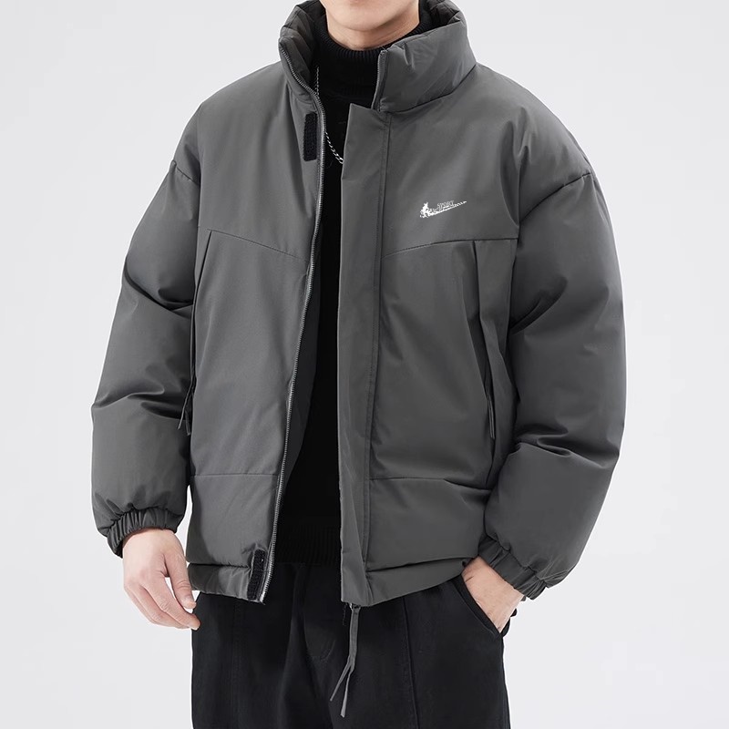 耐克顿羽绒棉服男士冬季宽松加厚保暖棉袄休闲潮流工装夹克棉衣