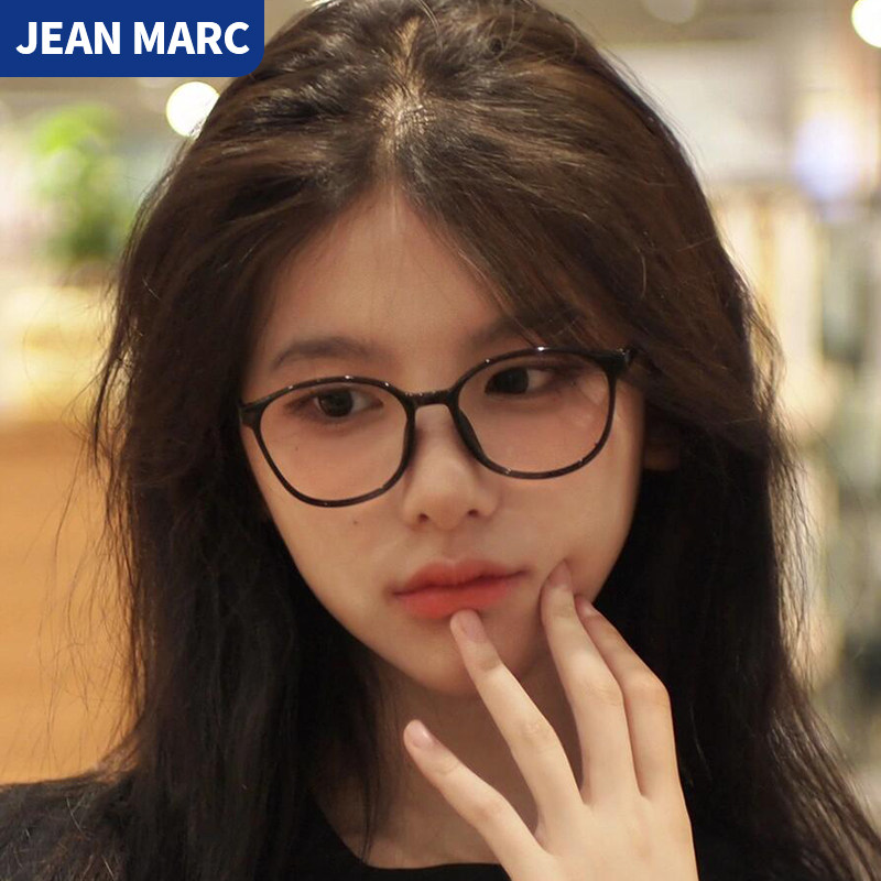 超轻黑框眼镜女素颜神器近视可配度数时尚文艺圆框小脸镜架防蓝光,ZIPPO/瑞士军刀/眼镜,定制成品光学镜,淘宝优惠券,粉丝福利购,淘宝优惠卷