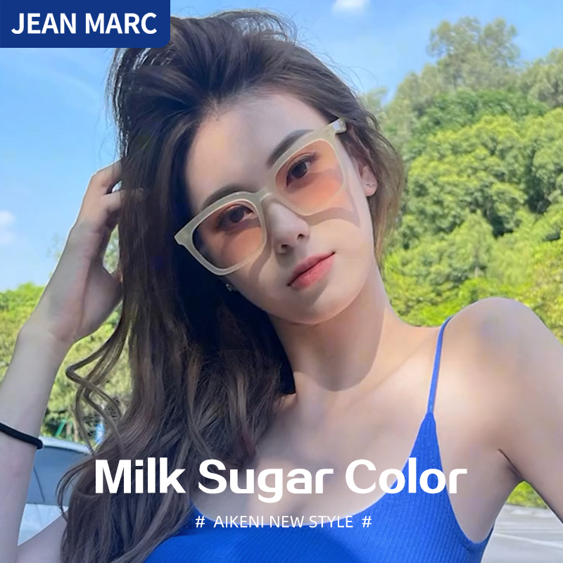 墨镜女款2024新款高级感方圆脸显脸小gm太阳镜防紫外线带度数近视