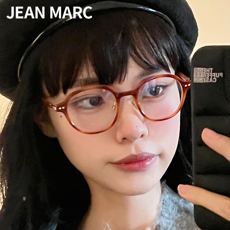 玳瑁色小脸眼镜框镜架女可配度数高度近视眼镜日杂风小框近视镜女