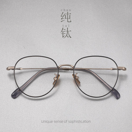 jeanmarc日系纯钛近视眼镜框