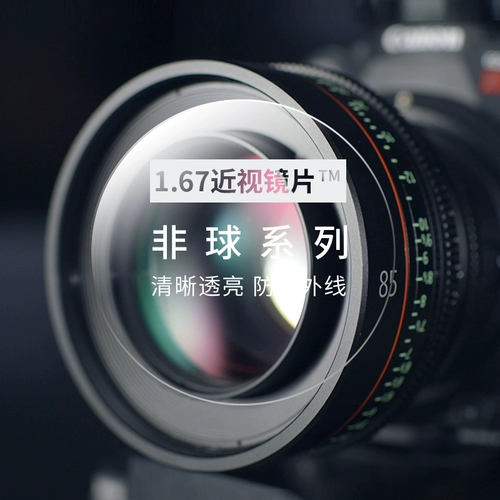 1.67 Ультра-тонкие асферические миопийские очки, закаленная и пленочная смола, антиультравиолетовое излучение, 2 таблетки цена