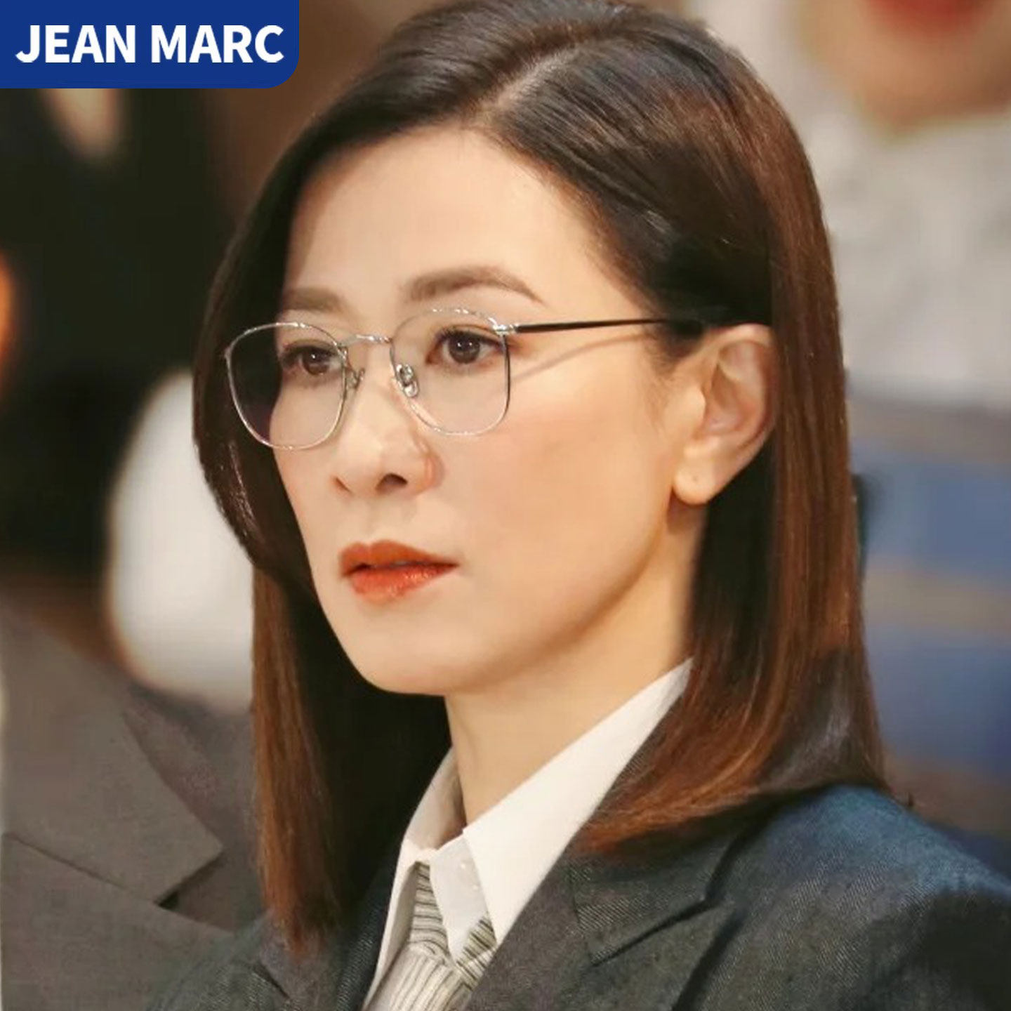 超轻纯钛眼镜女式专业配镜近视度数高级感气质银框防蓝光眼镜框女