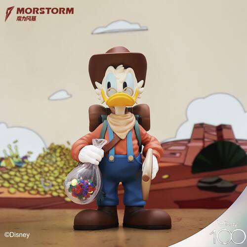 TOWU MORSTORM魔力风暴 迪士尼 探险家史高治潮流潮玩手办桌面