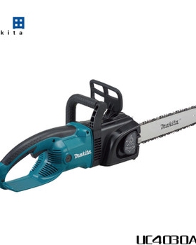 Makita 牧田电链锯 UC4030A UC4051 手提伐木电锯16寸链条锯锯树