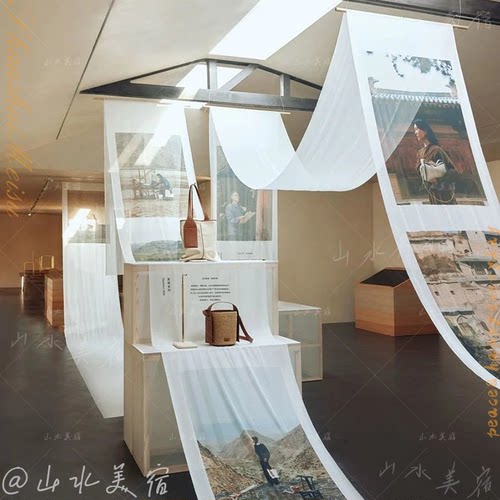 婚礼半透雪纺人像照片墙纱幔定制