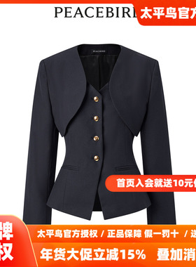 【商场同款】太平鸟女装2025年春季新款时髦两件套A1BBE1353