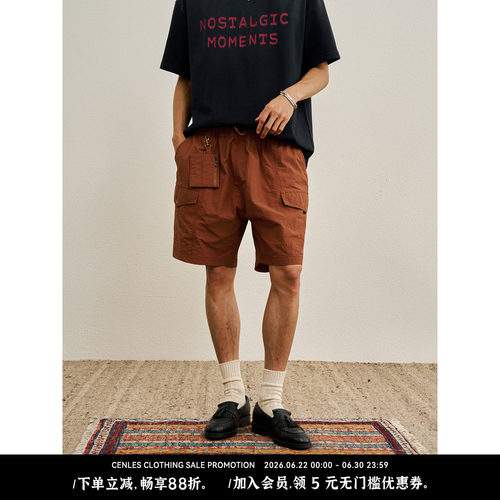 CENLESSS26挂包速干工装短裤