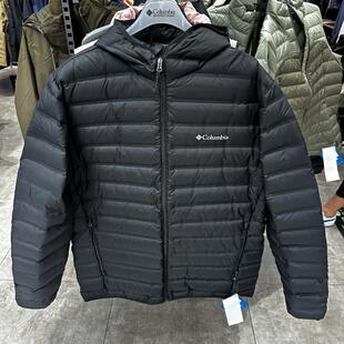 2024秋冬Columbia哥伦比亚户外男防风保暖连帽650蓬羽绒服WE7225