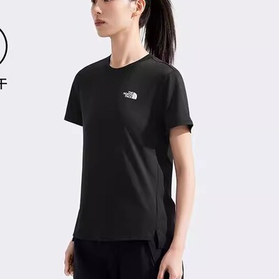 北面速干T恤短袖女户外休闲运动