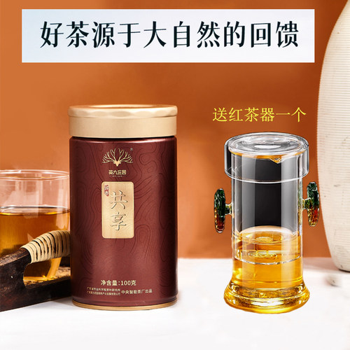 英红九号红茶老树茶茶古树春茶功夫茶养胃清香型口粮茶叶英德红茶