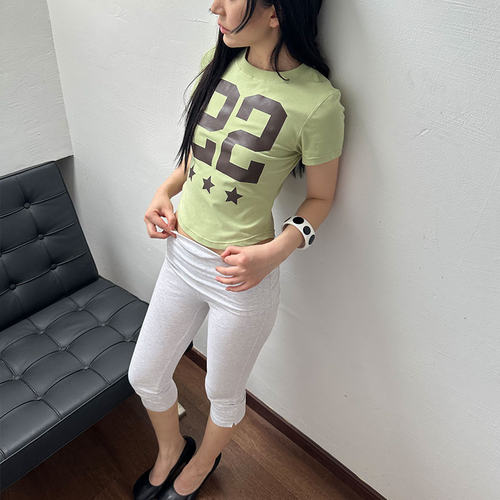 2025 VACANCES 夏季新款美式复古辣妹短袖T恤女宽松休闲百搭上衣