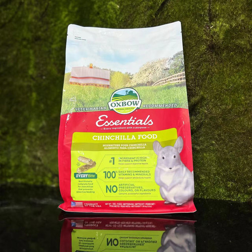 Oxbow爱宝龙猫粮食3磅 龙猫粮 主粮 饲料28年1月期