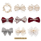 多款 扣饰可选 随意搭配婚鞋 爱丽拉可拆卸饰扣 高跟新娘鞋