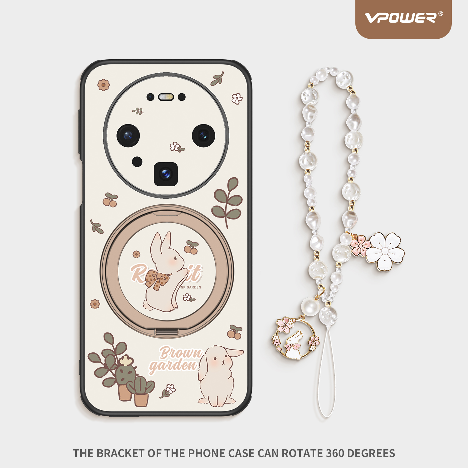 适用华为mate80旋转支架手机壳