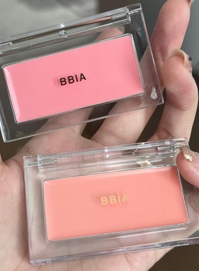 温柔草莓牛奶！bbia单色腮红膏06无花果01膨胀色裸妆低饱和胭脂膏