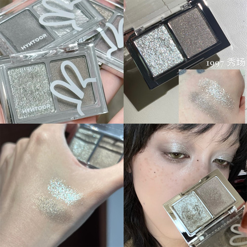 烟熏速成！黑兔秀场双色眼影朋克