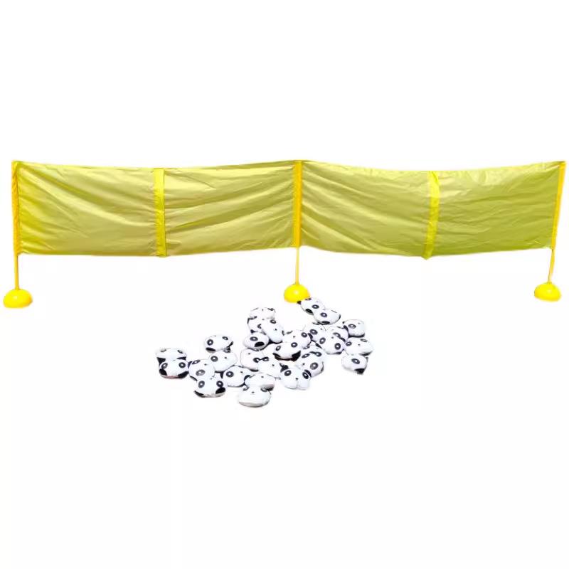 幼儿园扔熊猫枕头大战游戏道具儿童体智能户外活动运动会感统器材