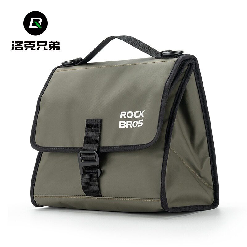 洛克兄弟折叠车前包小布猪鼻包