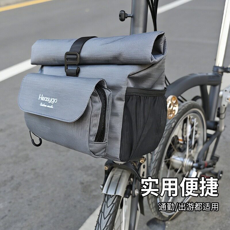 小布通用防水大容量车头包