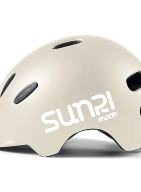sunrimoon儿童头盔男孩夏季滑板平衡车骑行护具小女孩溜冰安全盔