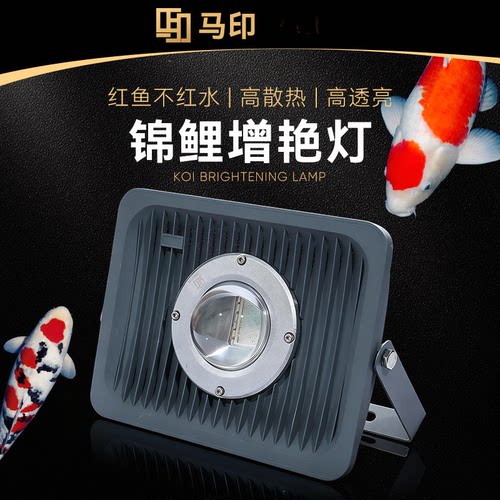 马印锦鲤鱼池灯神灯鱼缸专用射灯
