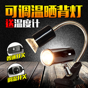 乌龟晒背灯 UVA+UVB3.0太阳灯 爬虫加热灯+ 调温灯架全光谱晒龟灯
