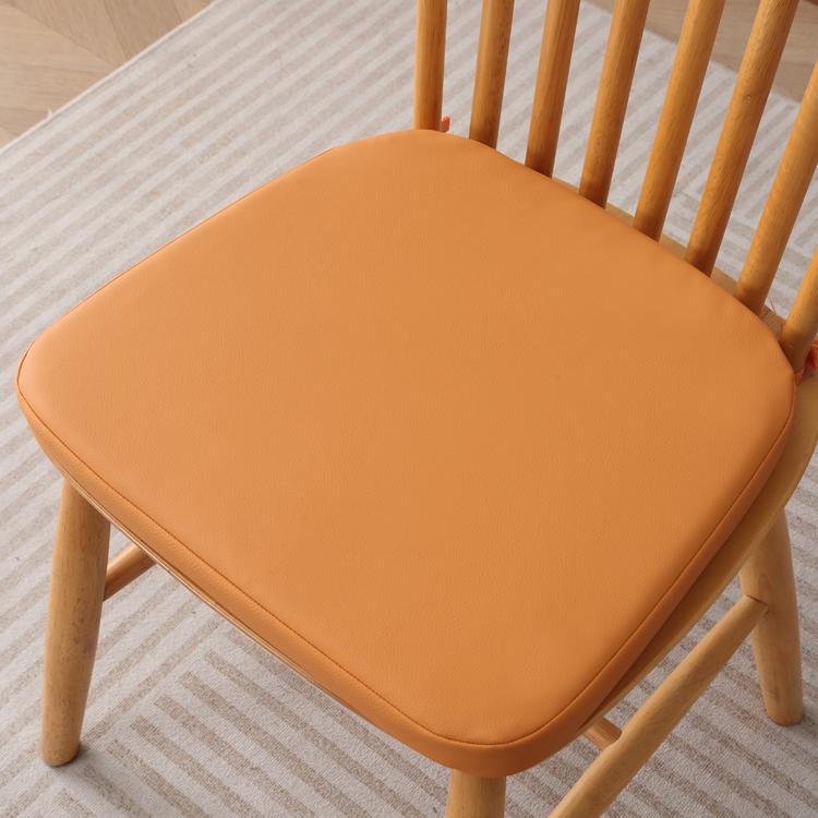 猫爪皮坐垫高密度海绵垫餐椅垫可拆洗学生垫办公室坐垫