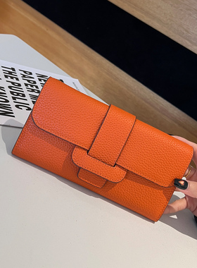 纯牛皮手拿包女气质2025秋季新款真皮链条单肩包大容量多卡位钱包