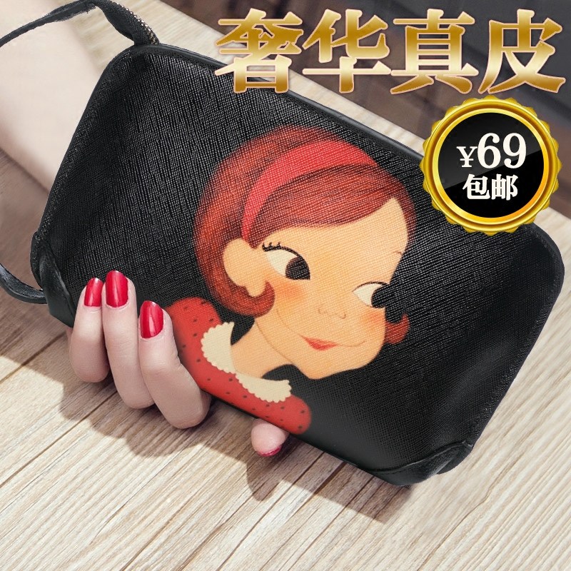 手机包女2026新款时尚休闲手拿包卡通休闲手拎包百搭小手包零钱包