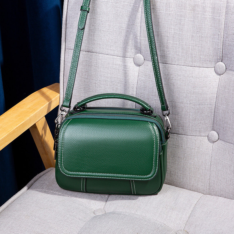 纯牛皮斜挎手提小方包女百搭2025新款真皮两根肩带大容量休闲小包,箱包皮具/热销女包/男包,小方包,淘宝优惠券,粉丝福利购,淘宝优惠卷