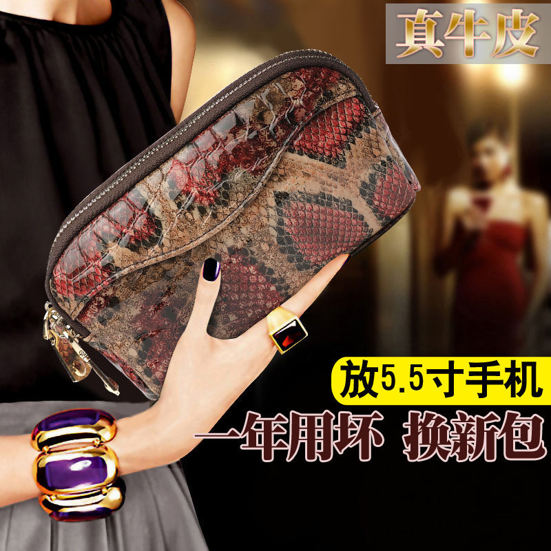 2020新款女士休闲小手包妈妈买菜手拿包双层拉链手拎零钱包手机包