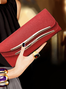 时尚潮流女士晚宴手拿包2025秋季新款礼服宴会手抓包名媛红毯手包