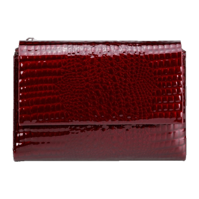 时尚真皮三折短款钱包大钞零钱包