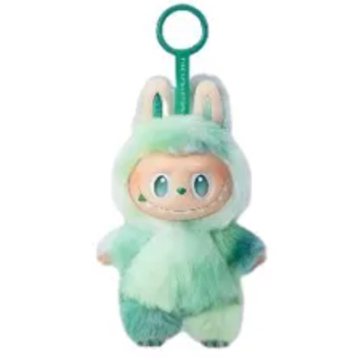 POPMART泡泡玛特THEMONSTERS 前方高能搪胶毛绒挂件盲盒