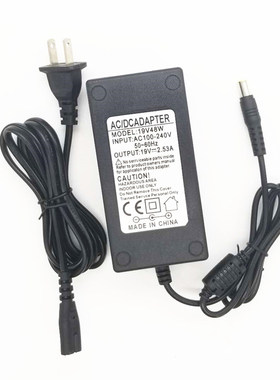三星UA32J4088AJXXZ液晶电视机显示器 DC19V2.53A48W电源线适配器