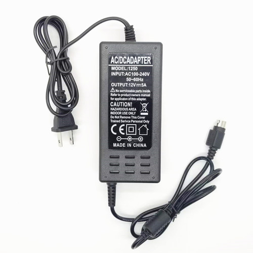 适用创维液晶电视机22LEATV显示器开关电源 12V5A3针圆孔适配器线
