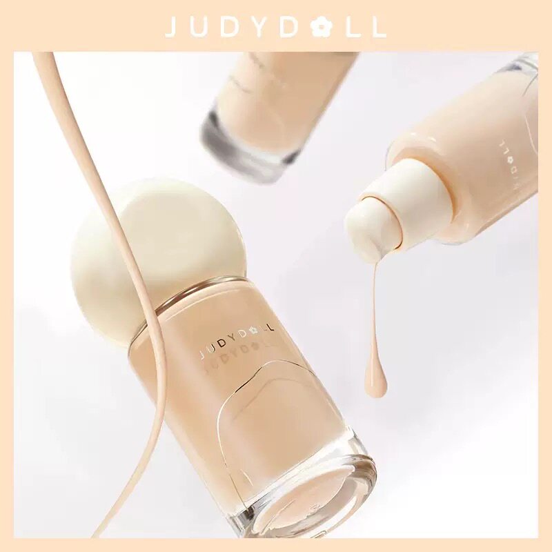 Judydoll橘朵橘标油皮持妆粉底液持久遮瑕控油云柔无痕中样粉底霜