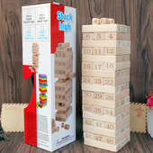 6岁幼儿园儿童礼物木制益智力早教玩具51数字叠叠高层层叠