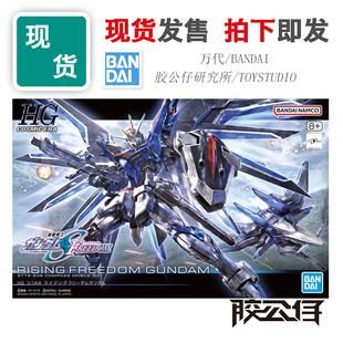 现货 万代 HG 高达SEED 剧场版 基拉大和 飞升自由 高达 拼装模型