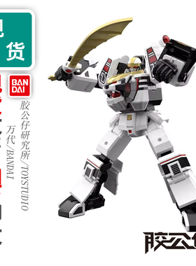 现货 万代 食玩 SMP 五星战队 大连者 白虎王 变形 合体 拼装模型