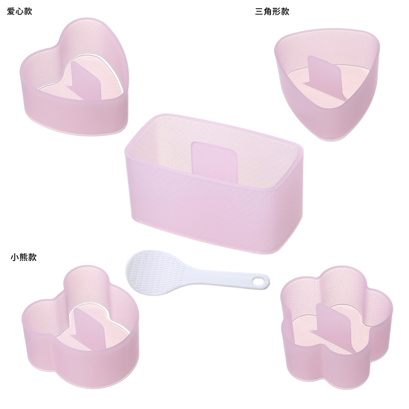 卡通款千层饭团模具套装