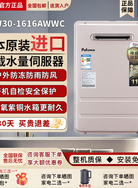 Paloma/百乐满 JSW30-1616/2020AWWC燃气热水器室外防冻水量伺服