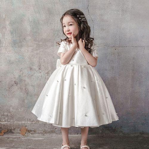 女童礼服裙公主裙婚礼周岁花童