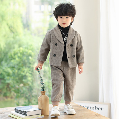 男宝宝花童宴会庆典小西服小西装