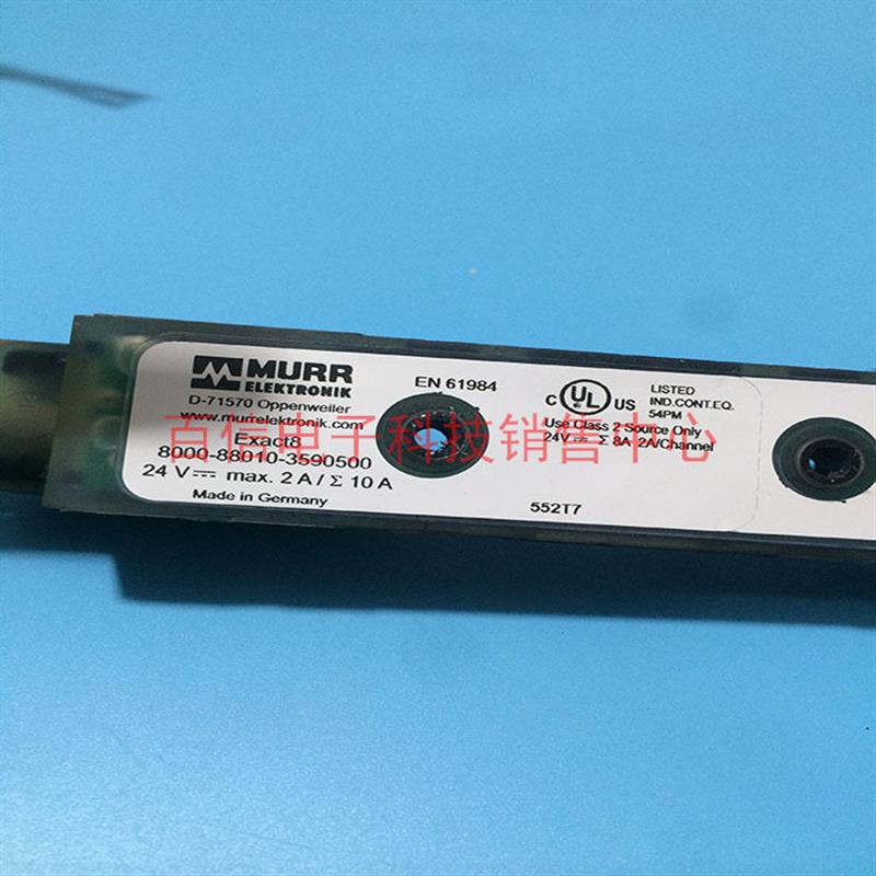 议价A049*MURR穆尔继电器/连接器D-71570 正品现货供应EN61984