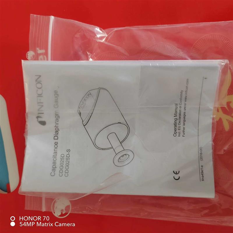 议价英福康真空计CDG025D 100Torr   英福康薄膜规