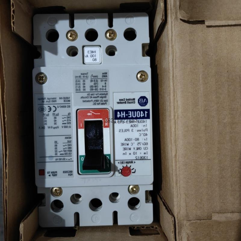 议价AB断路器 140UE-H4 140UE-H4E3-D10 3P 100A